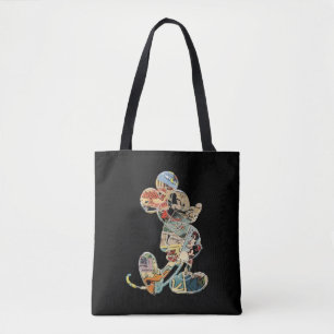 Classic Mickey Comic Silhouette Tote Bag