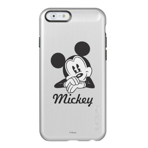 Classic Mickey  Cute Portrait Incipio Feather Shine iPhone 6 Case