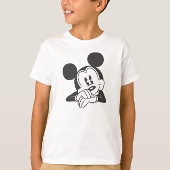 Classic Mickey | Cute Portrait T-shirt by MickeyAndFriends at Zazzle