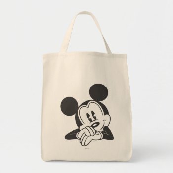 Classic Mickey | Cute Portrait Tote Bag by MickeyAndFriends at Zazzle