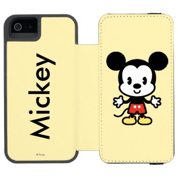 Classic Mickey | Cuties Wallet Case For Iphone Se/5/5s by MickeyAndFriends at Zazzle