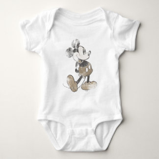 Classic Mickey | Distressed Baby Bodysuit