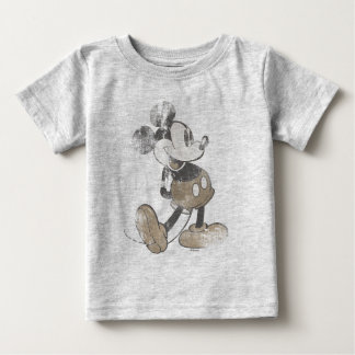 Classic Mickey | Distressed Baby T-Shirt