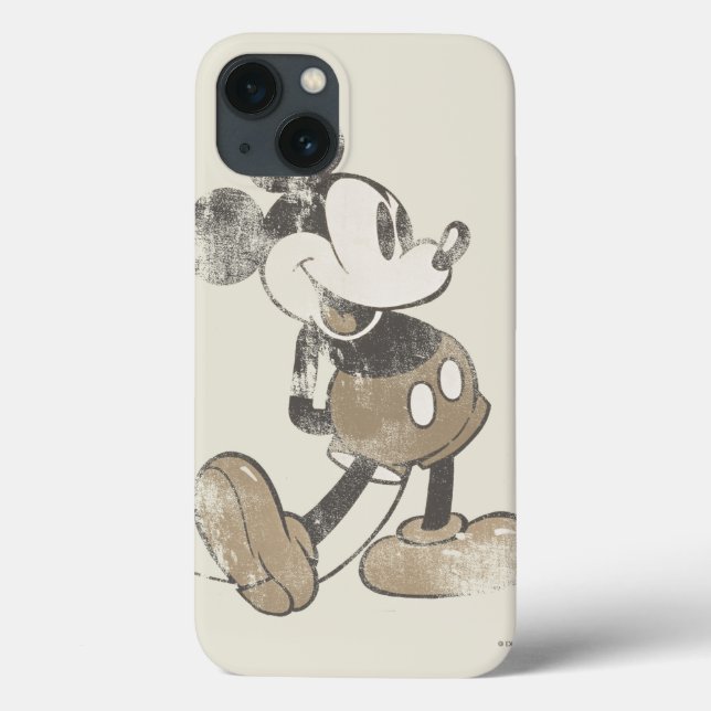 Classic Mickey | Distressed Case-Mate iPhone Case (Back)