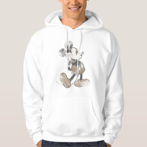 Classic Mickey  Distressed Hoodie