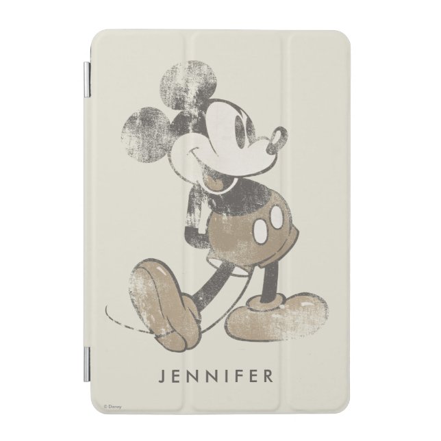 Classic Mickey | Distressed iPad Mini Cover (Front)