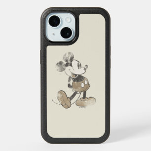 Classic Mickey   Distressed iPhone 15 Case