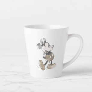 Classic Mickey Distressed Latte Mug