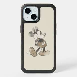 Classic Mickey   Distressed iPhone 15 Case