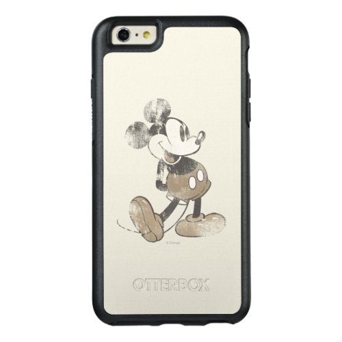 Classic Mickey  Distressed OtterBox iPhone 66s Plus Case