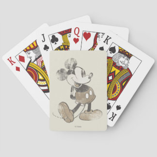 Classic Mickey | Distressed Poker Cards
