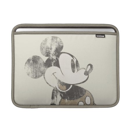 Classic Mickey | Distressed Sleeve For Macbook Air