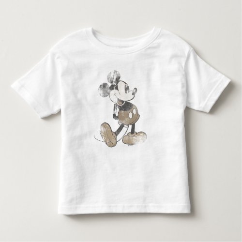Classic Mickey  Distressed Toddler T_shirt
