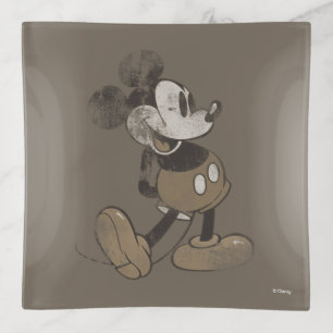 Classic Mickey Distressed Trinket Tray