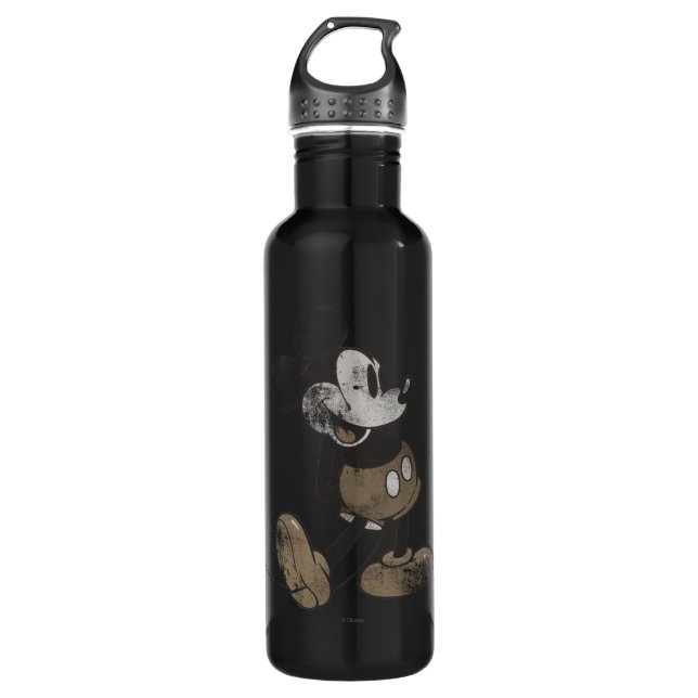 Classic Mickey | Distressed Water Bottle (Front)