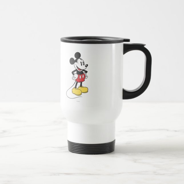 Classic Mickey | Hands on Hips Travel Mug (Right)