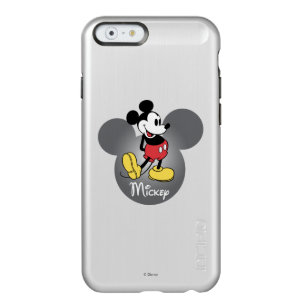 Classic Mickey   Head Icon Incipio Feather Shine iPhone 6 Case
