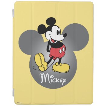 Classic Mickey | Head Icon Ipad Smart Cover by MickeyAndFriends at Zazzle