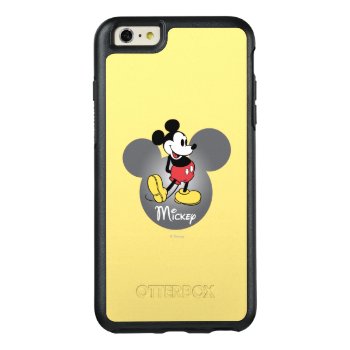 Classic Mickey | Head Icon Otterbox Iphone 6/6s Plus Case by MickeyAndFriends at Zazzle