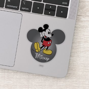 Classic Mickey | Head Icon Sticker by MickeyAndFriends at Zazzle