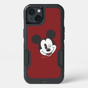 Classic Mickey | Head Tilt Wink Iphone 13 Case by MickeyAndFriends at Zazzle