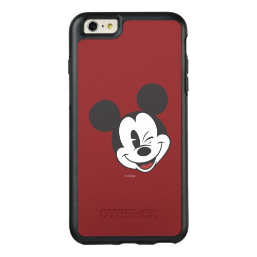 Classic Mickey  Head Tilt Wink OtterBox iPhone 66s Plus Case