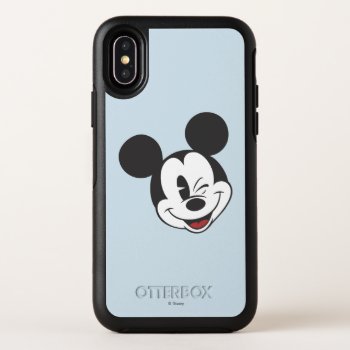 Classic Mickey | Head Tilt Wink Otterbox Symmetry Iphone X Case by MickeyAndFriends at Zazzle