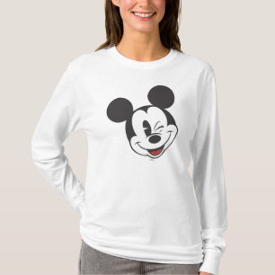 Classic Mickey   Head Tilt Wink T-Shirt