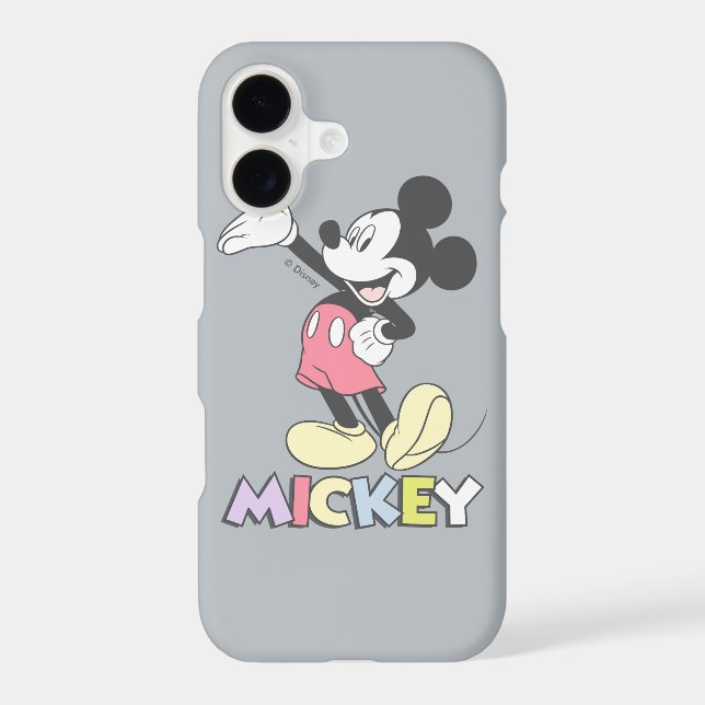 Classic Mickey Iphone Case (Back)