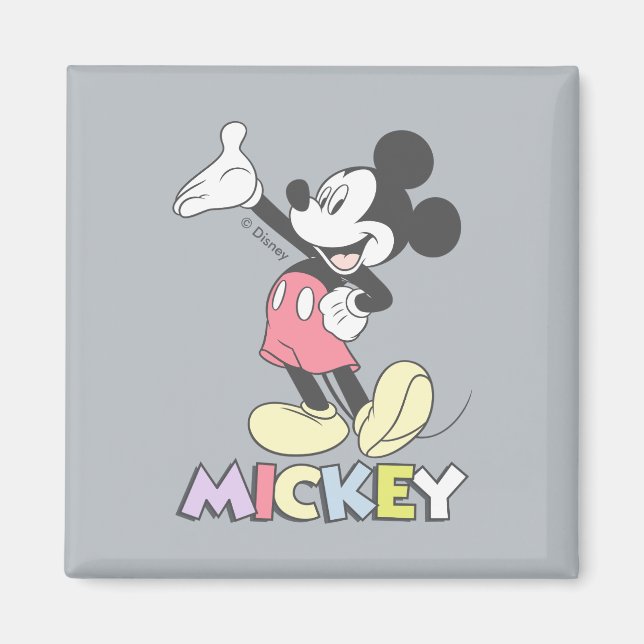 Classic Mickey Magnet (Front)