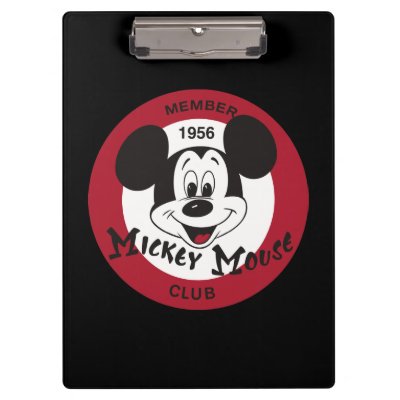 Vintage Mickey Mouse Clipboard Zazzle