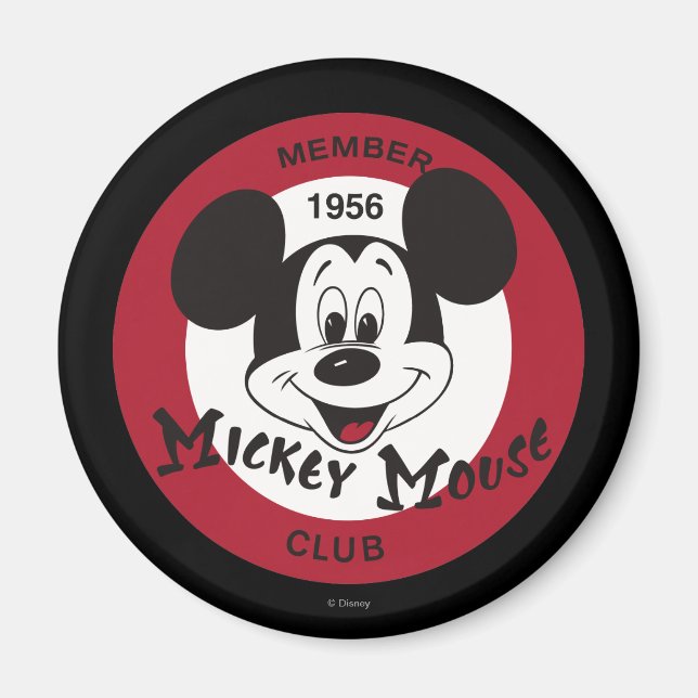 Classic Mickey | Mickey Mouse Club Magnet (Front)