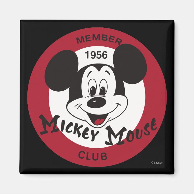 Classic Mickey | Mickey Mouse Club Magnet (Front)