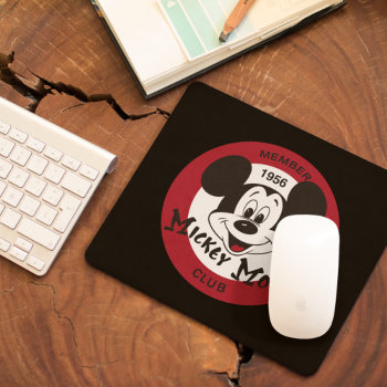 Classic Mickey | Mickey Mouse Club Mouse Pad by MickeyAndFriends at Zazzle