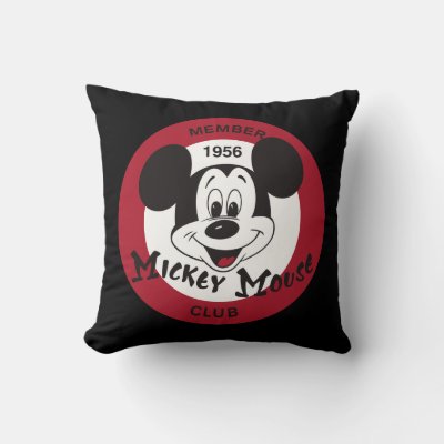 Classic Mickey | Mickey Mouse Club Throw Pillow