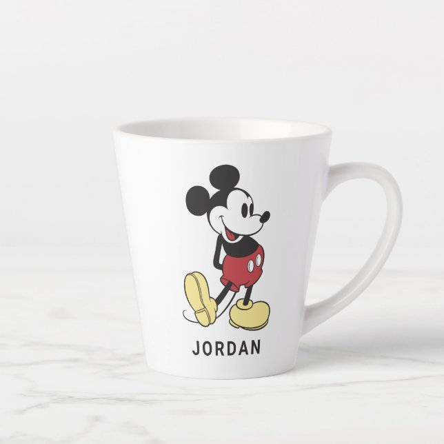 Classic Mickey Mouse 2 Latte Mug (Right)