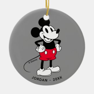 Classic Mickey Mouse | A True Original Ceramic Ornament