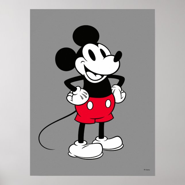 Classic Mickey Mouse | A True Original Poster (Front)