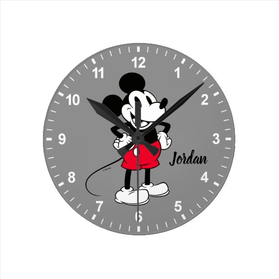 Classic Mickey Mouse | A True Original Round Clock