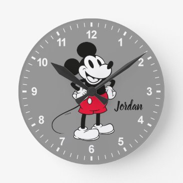 Classic Mickey Mouse | A True Original Round Clock
