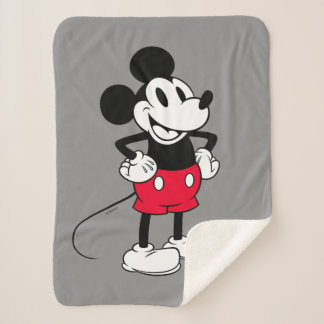 Classic Mickey Mouse | A True Original Sherpa Blanket