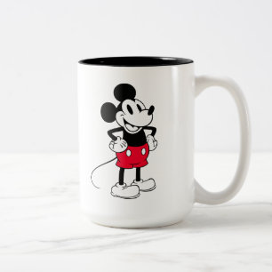 Classic Mickey Mouse A True Original Two-Tone Coffee Mug