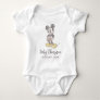Classic Mickey Mouse | Baby Announcement with Date Baby Bodysuit