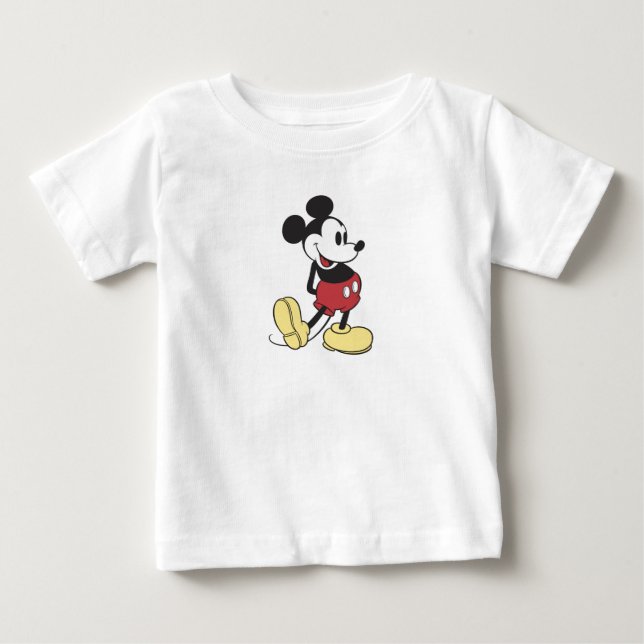 Classic Mickey Mouse Baby T-Shirt (Front)