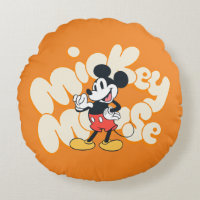 Classic Mickey Mouse Bubble Letter Name Graphic