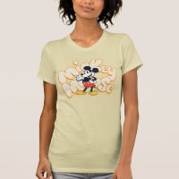 Classic Mickey Mouse Bubble Letter Name Graphic