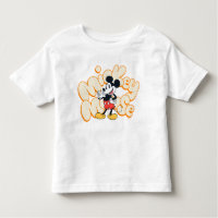 Classic Mickey Mouse Bubble Letter Name Graphic