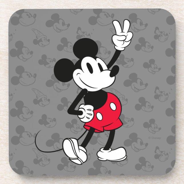 Classic Mickey Mouse | Cool Beyond Years Beverage Coaster (Front)