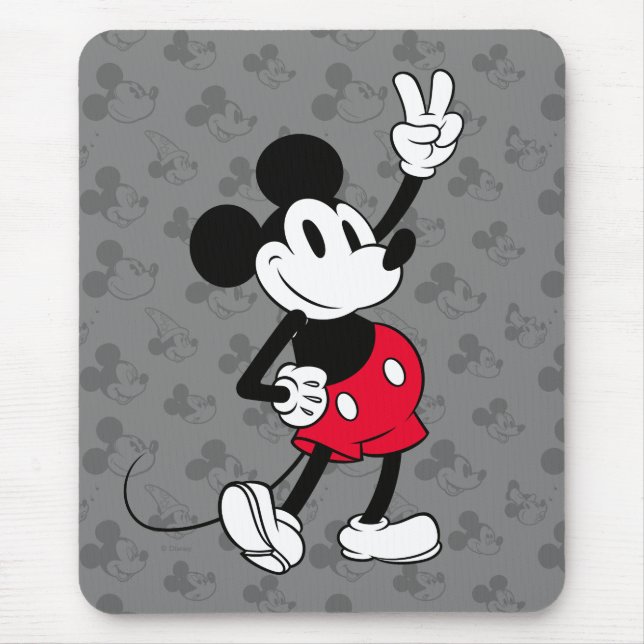 Classic Mickey Mouse | Cool Beyond Years Mouse Pad (Front)