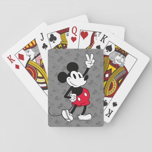 Classic Mickey Mouse  Cool Beyond Years Playing Cards